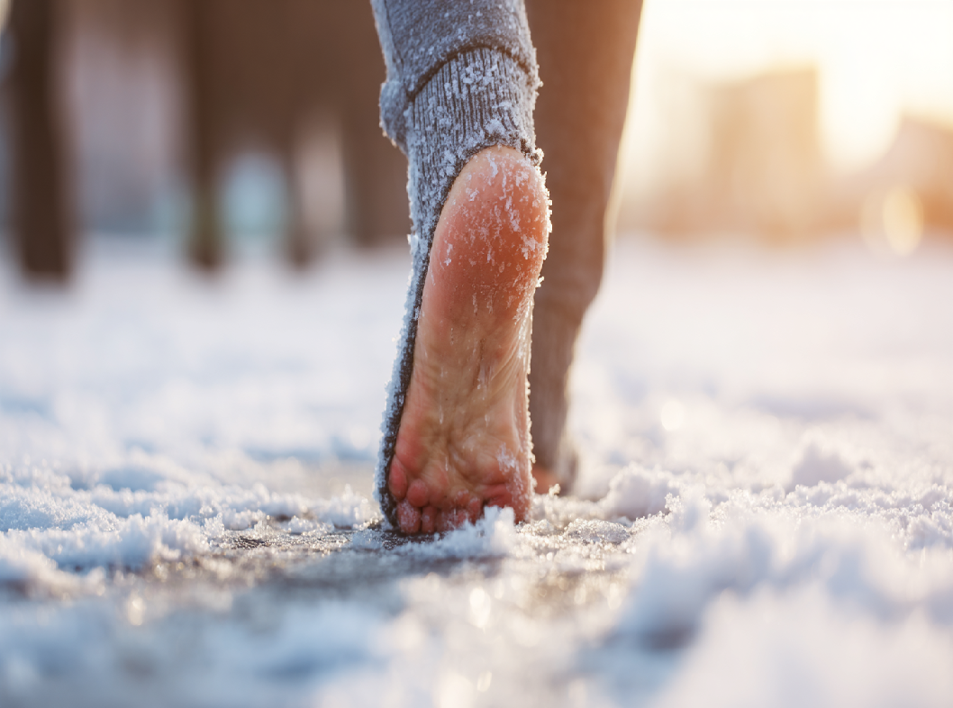 Что делать, если при высокой температуре холодные ноги?