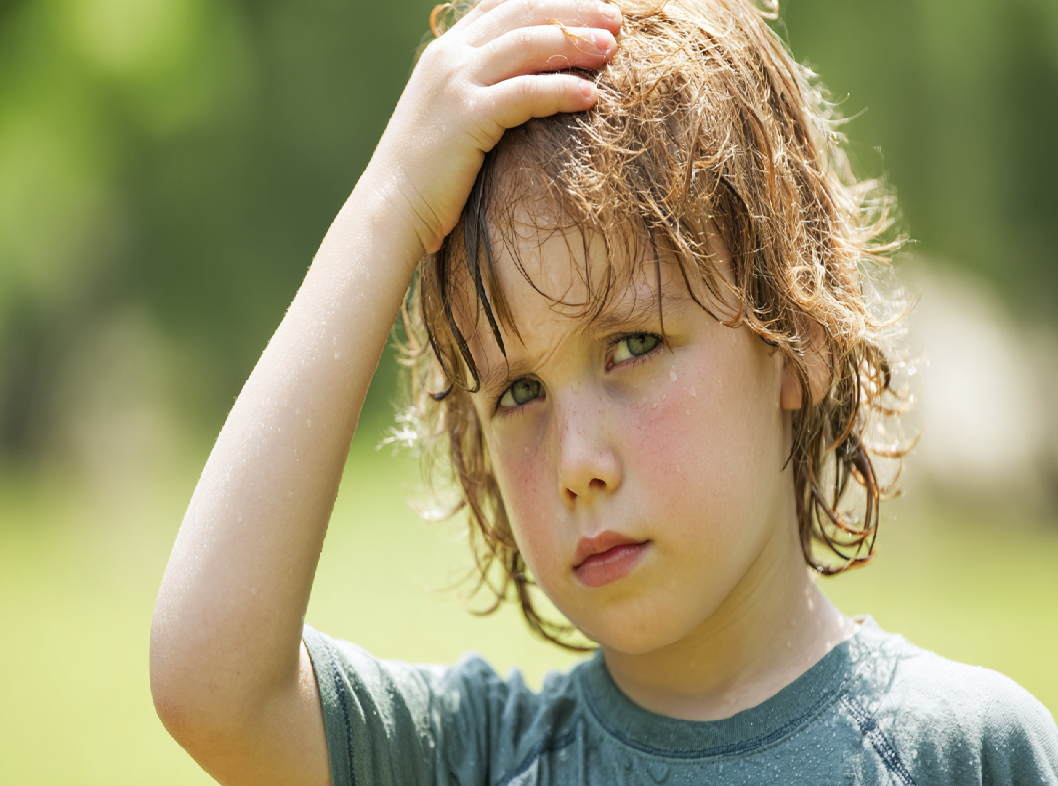 Потница у детей