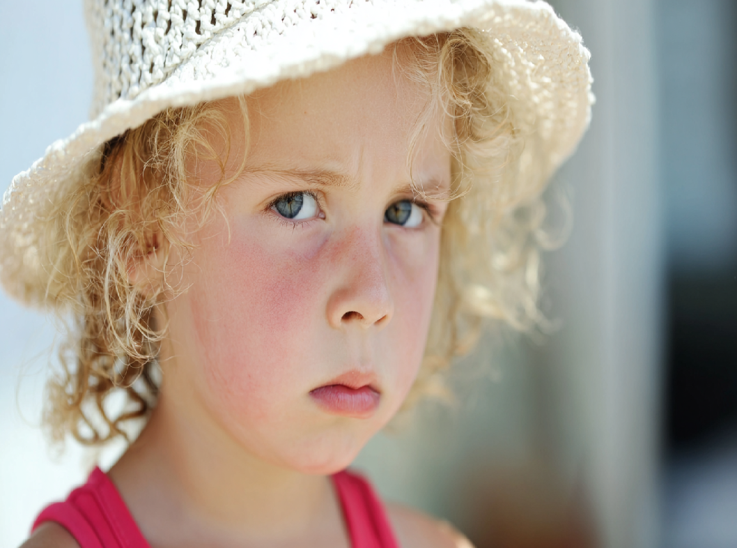 Потница у детей