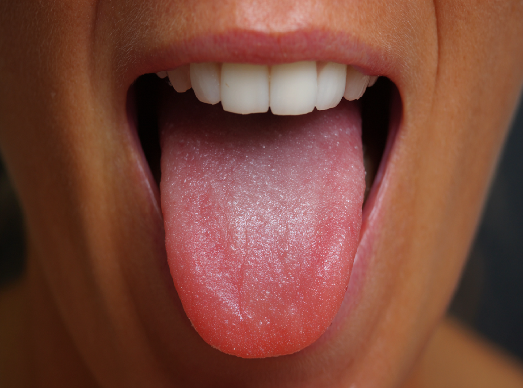 Белый налёт на языке