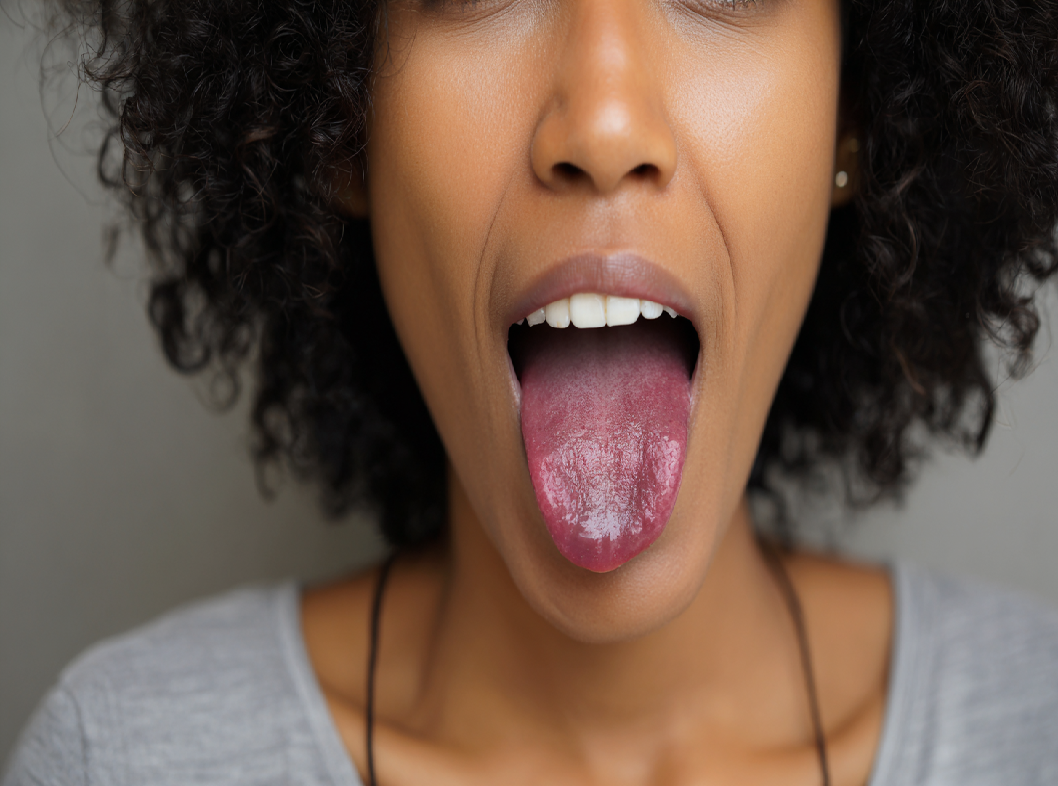 Черный язык, причины