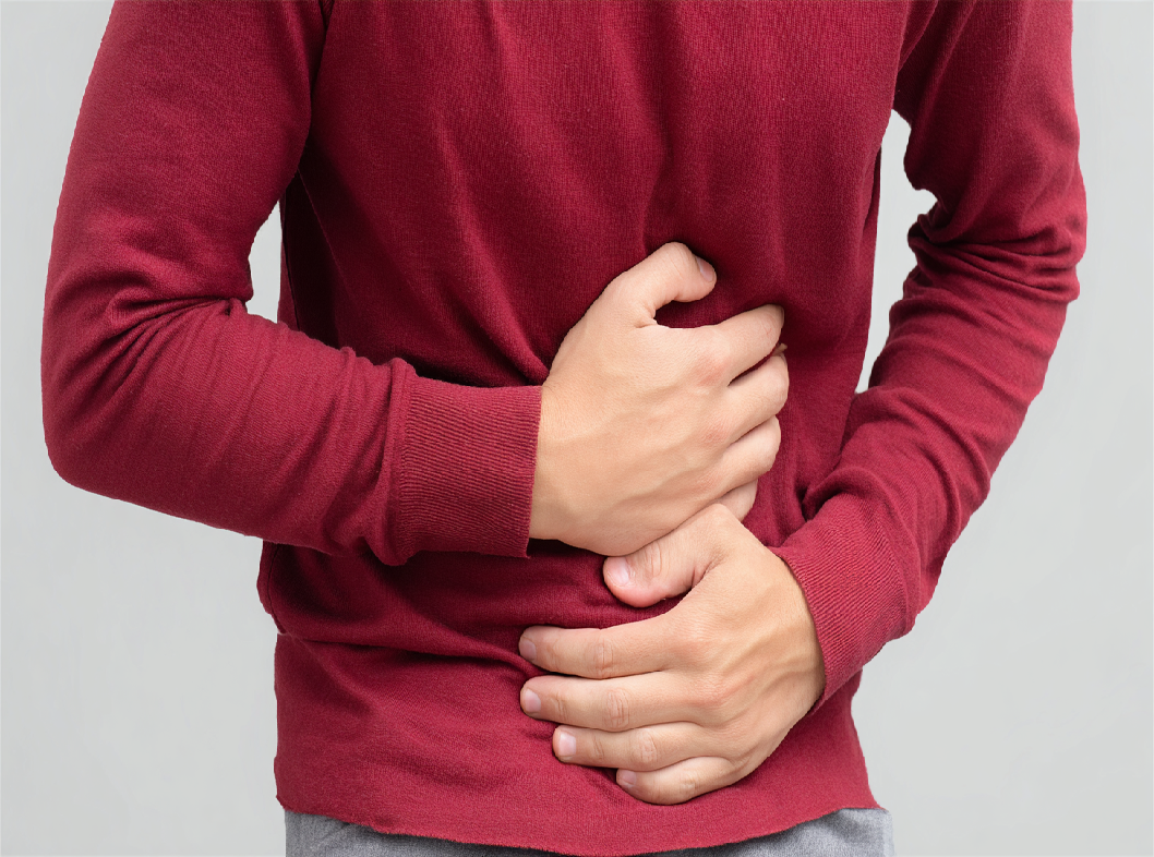 Боль в области желудка