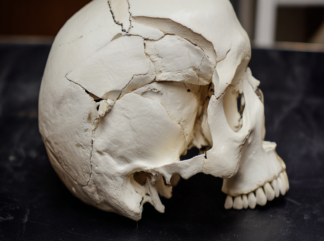 Перелом затылочной кости